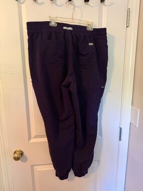 Figs dark Purple Uman Jogger Scrub Pants